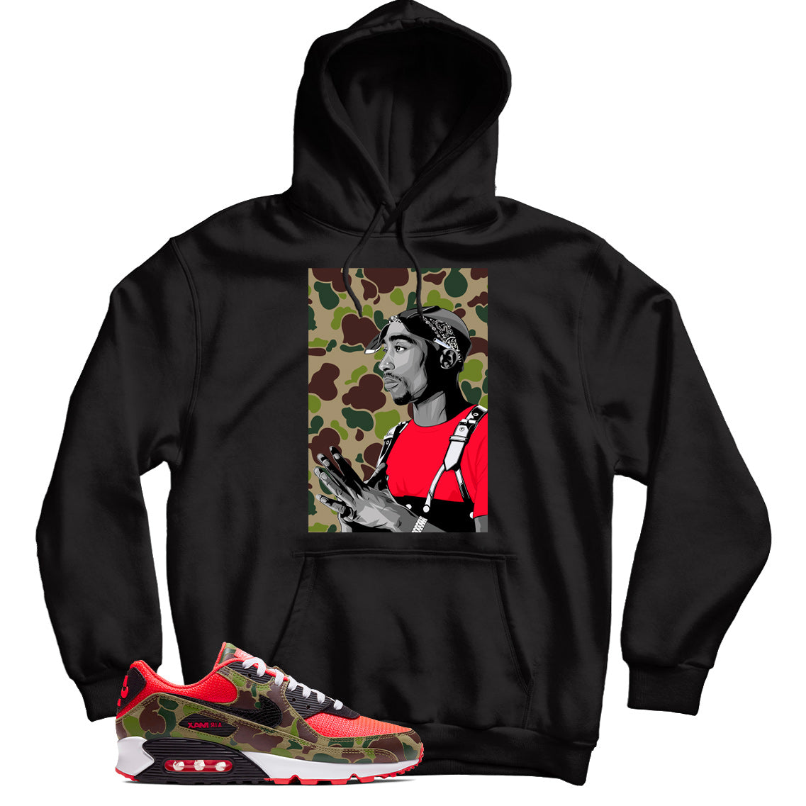 Hoodie Match Air Max Reverse Duck Camo