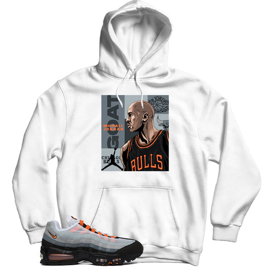Air Max 95 Bright Mandarin hoodie