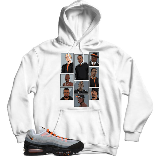 Air Max 95 Bright Mandarin hoodie