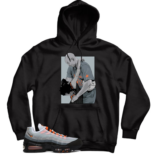 Hoodie Match Air Max 95 Bright Mandarin