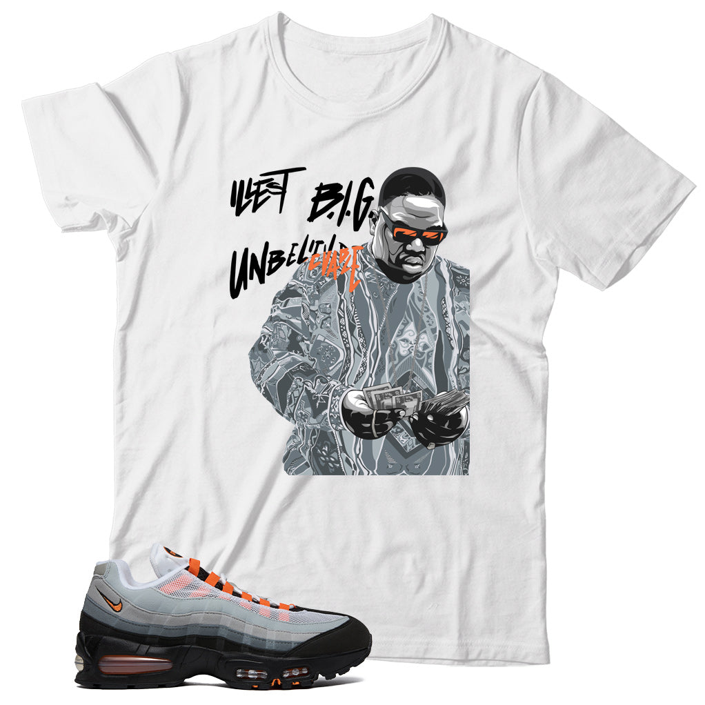 shirt Match Air Max 95 Bright Mandarin