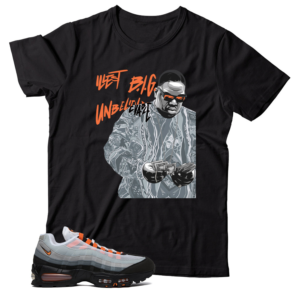 shirt Match Air Max 95 Bright Mandarin