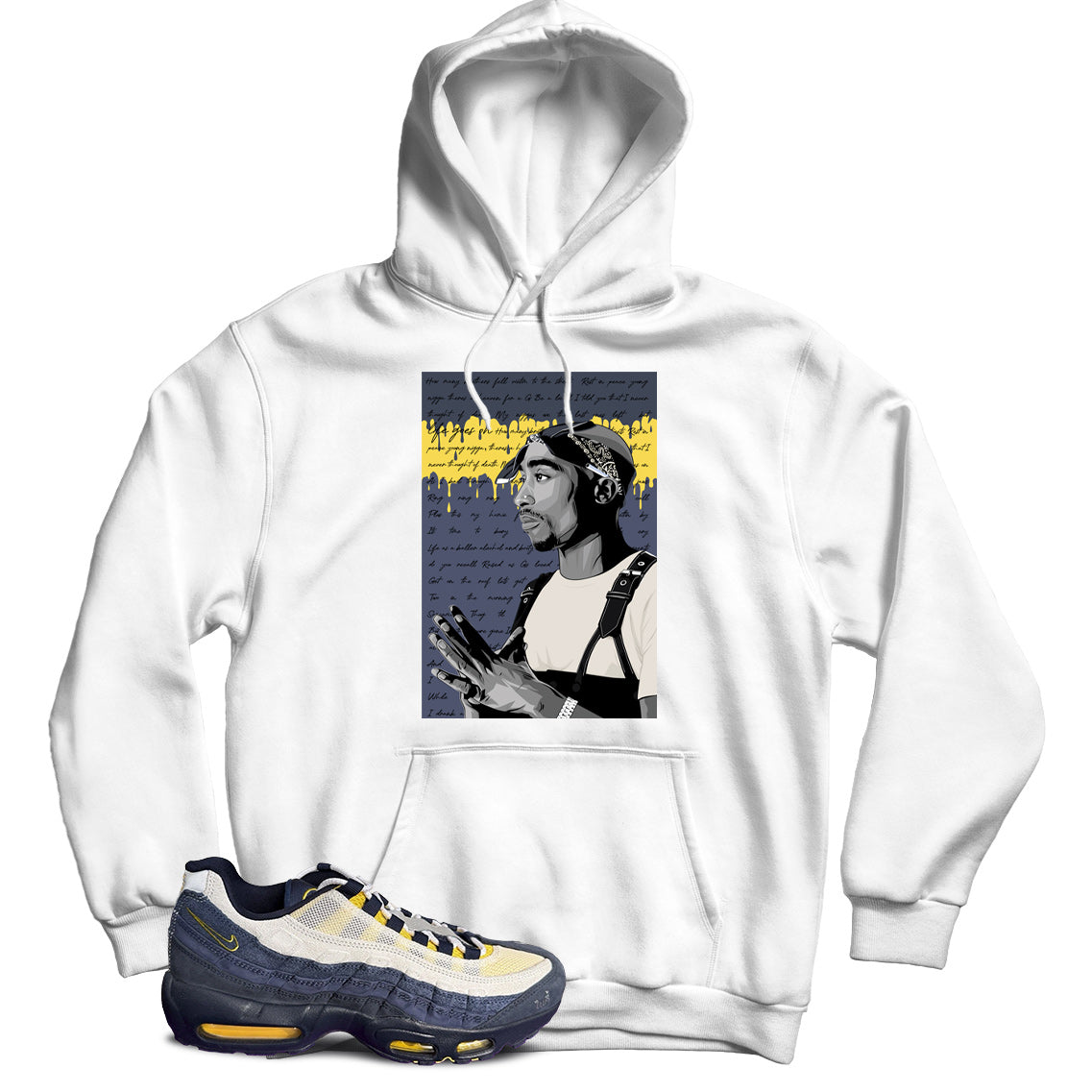 Air Max 95 Eric Koston Obsidian Speed Yellow hoodie