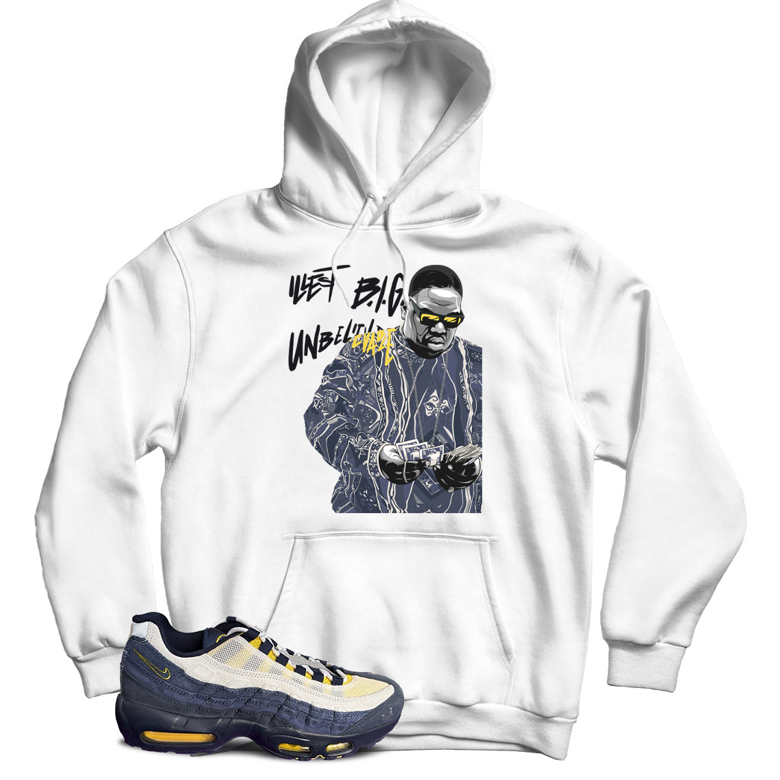 Air Max 95 Eric Koston Obsidian Speed Yellow hoodie