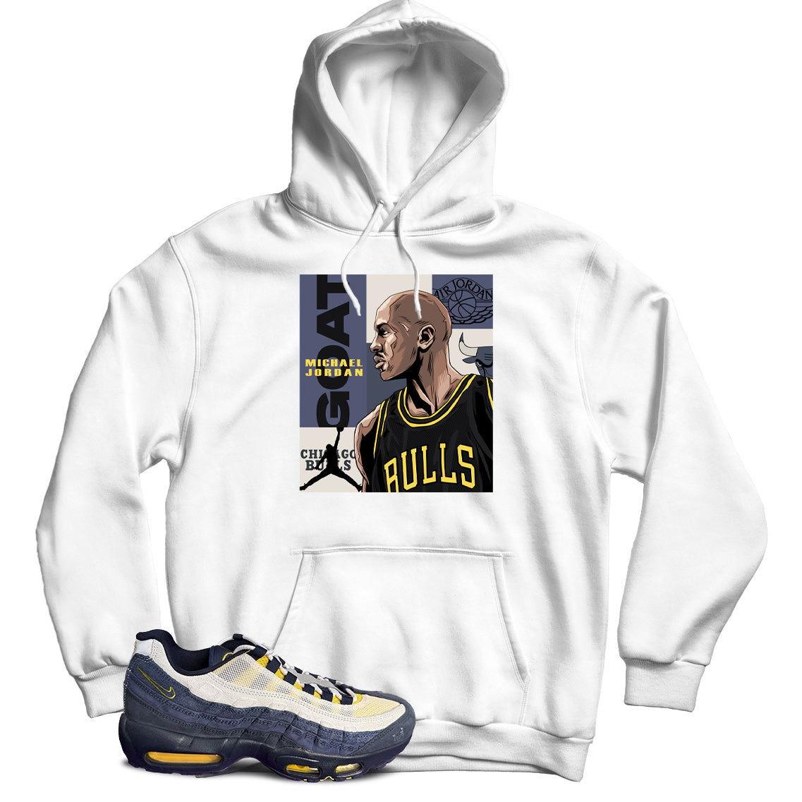 Air Max 95 Eric Koston Obsidian Speed Yellow hoodie