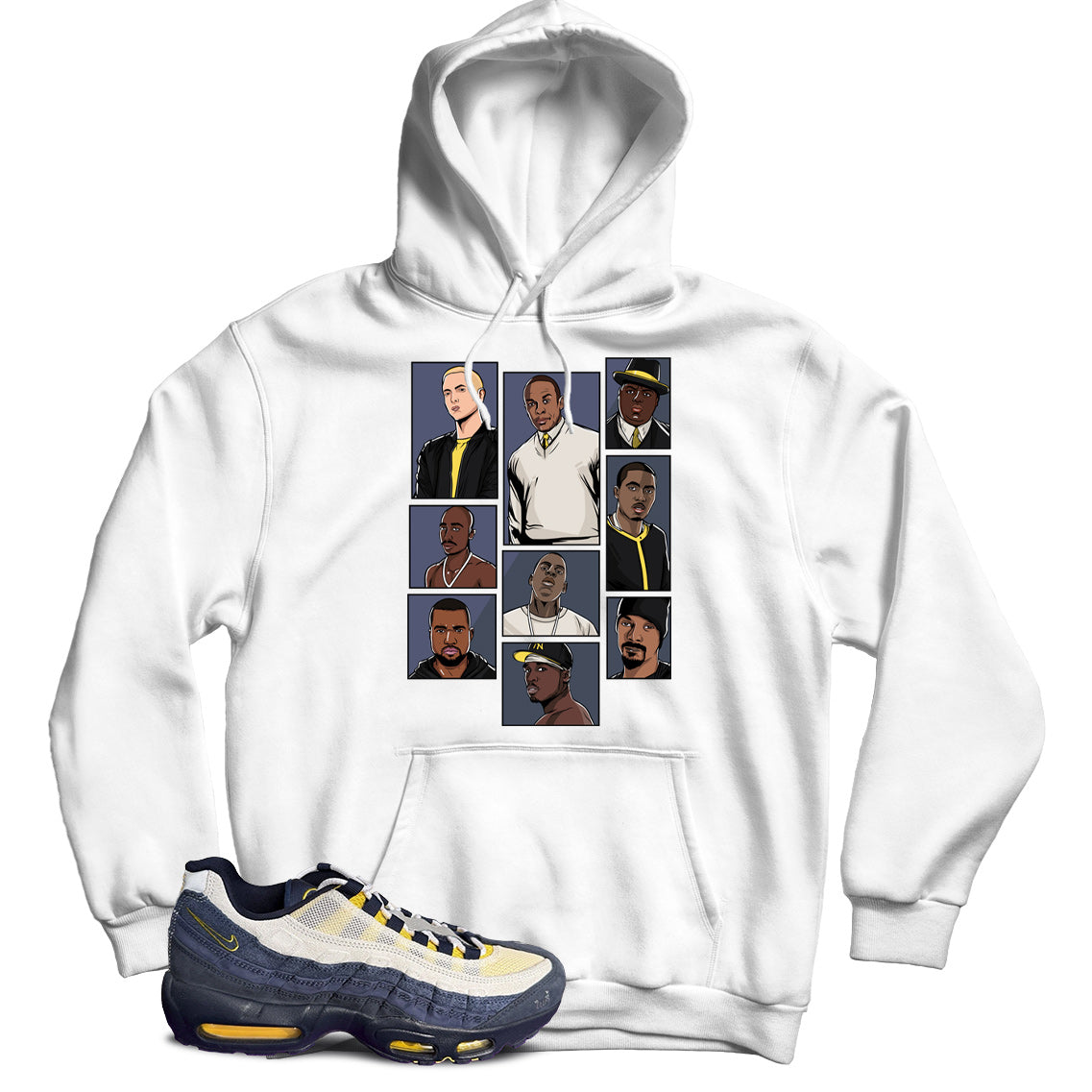 Air Max 95 Eric Koston Obsidian Speed Yellow hoodie