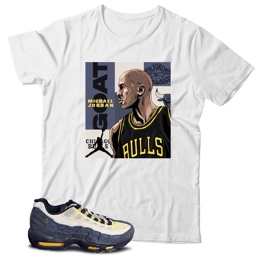Air Max 95 Eric Koston Obsidian Speed Yellow shirt