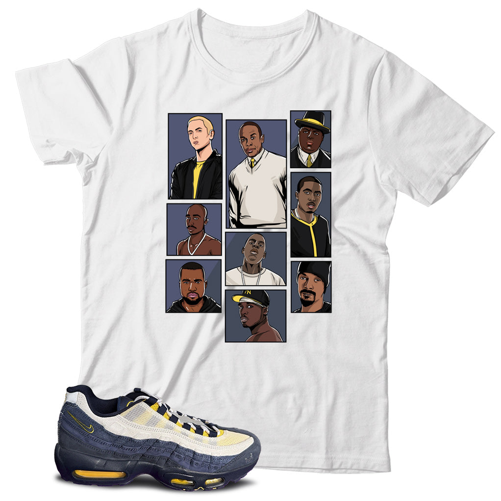 Air Max 95 Eric Koston Obsidian Speed Yellow shirt