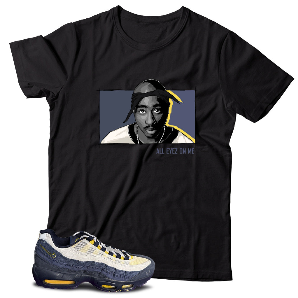 Air Max 95 Eric Koston Obsidian Speed Yellow shirt