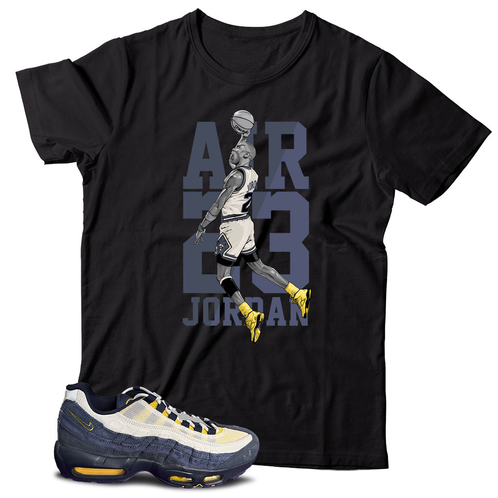 Air Max 95 Eric Koston Obsidian Speed Yellow shirt