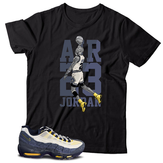 Air Max 95 Eric Koston Obsidian Speed Yellow shirt