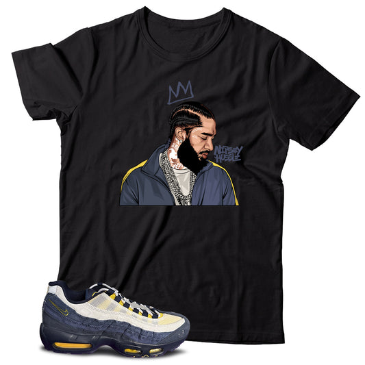 Air Max 95 Eric Koston Obsidian Speed Yellow shirt