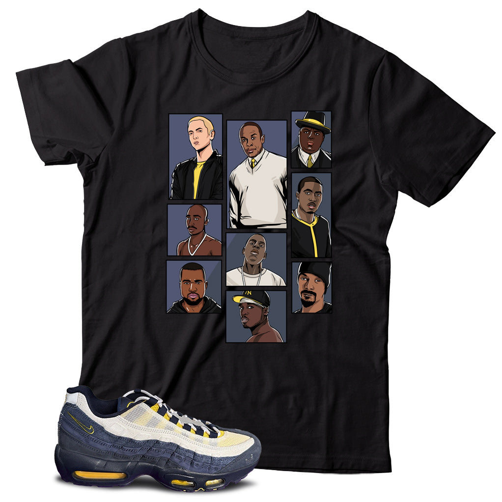 Air Max 95 Eric Koston Obsidian Speed Yellow shirt