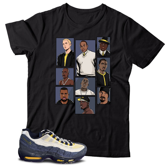 Air Max 95 Eric Koston Obsidian Speed Yellow shirt