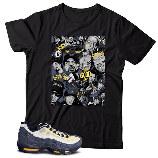 Air Max 95 Eric Koston Obsidian Speed Yellow shirt