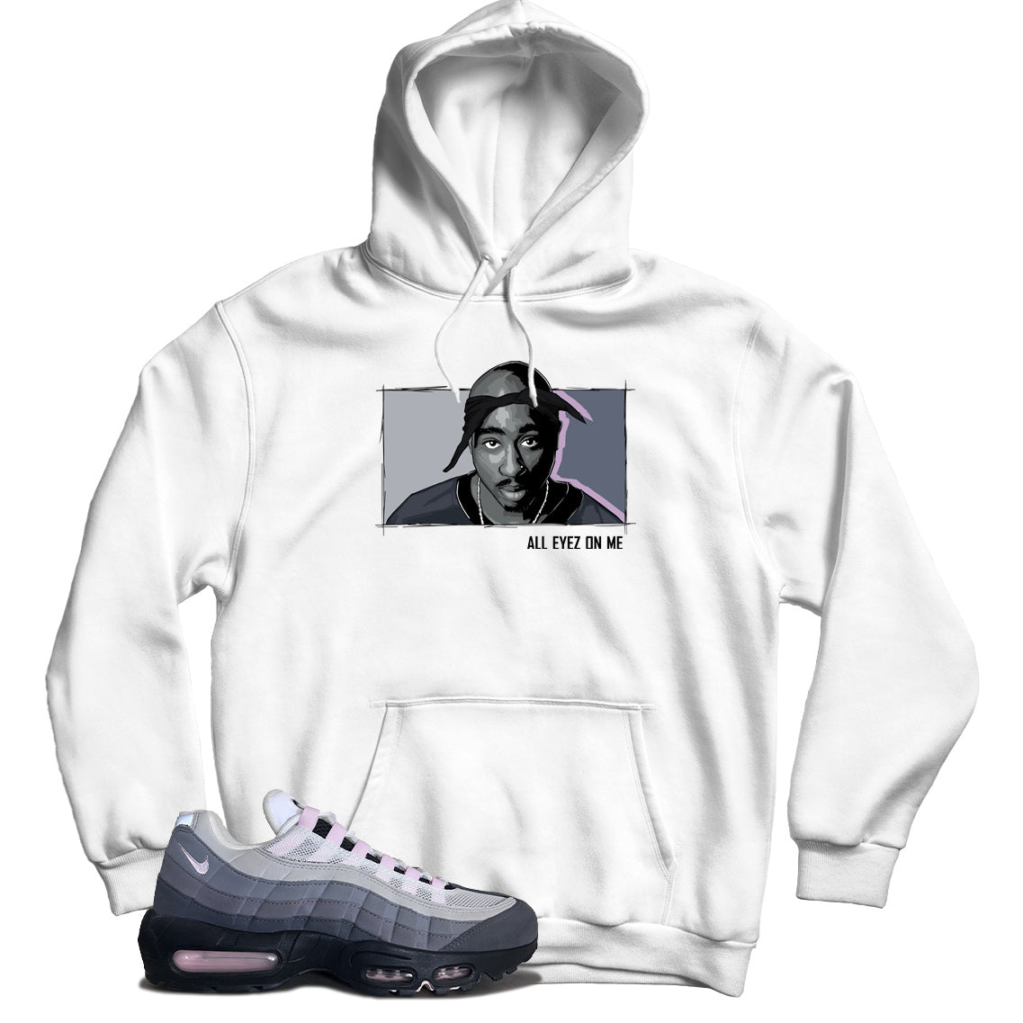 Air Max 95 Pink Foam hoodie