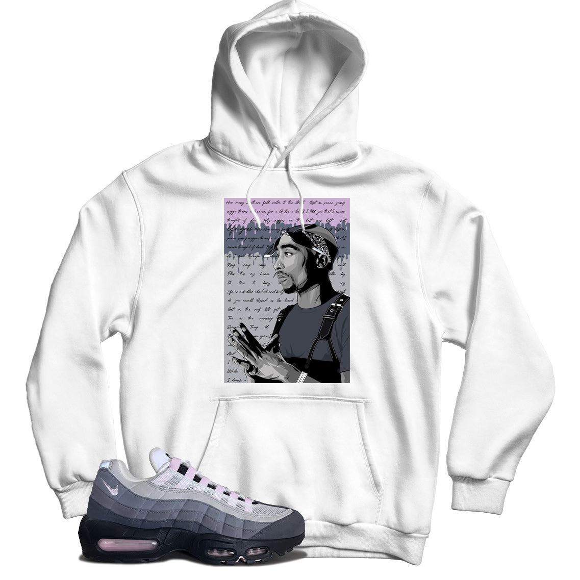 Air Max 95 Pink Foam hoodie