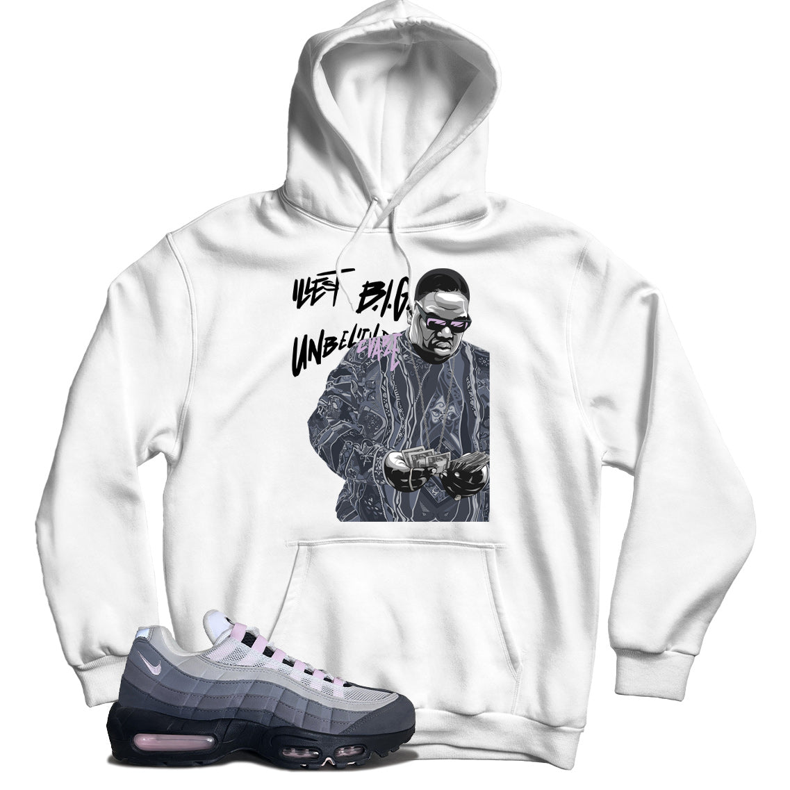 Air Max 95 Pink Foam hoodie