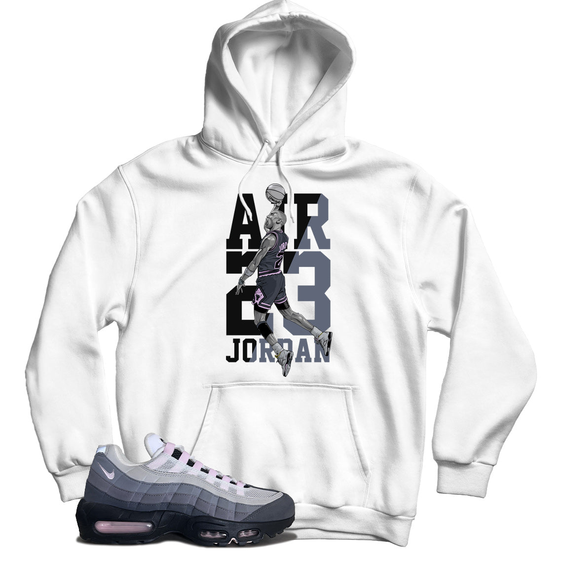 Air Max 95 Pink Foam hoodie