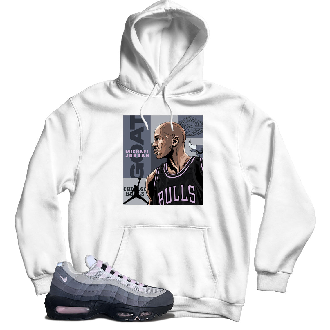 Air Max 95 Pink Foam hoodie