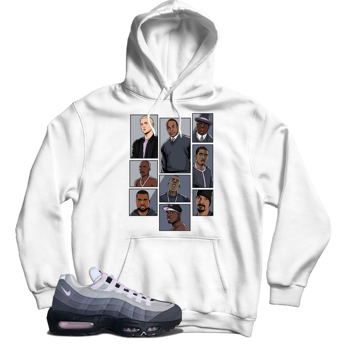 Air Max 95 Pink Foam hoodie