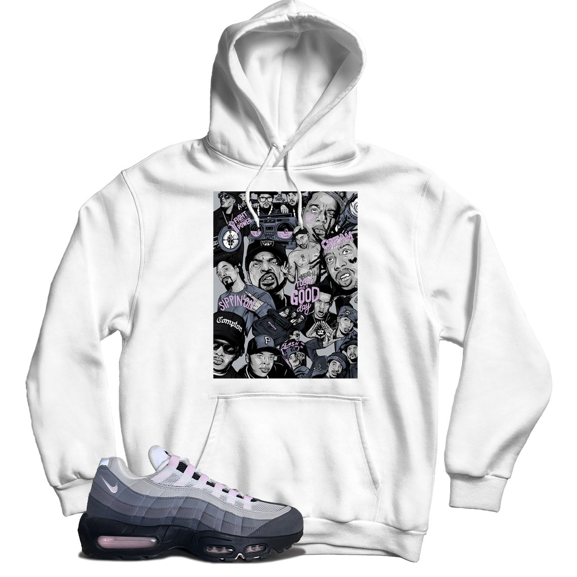Air Max 95 Pink Foam hoodie