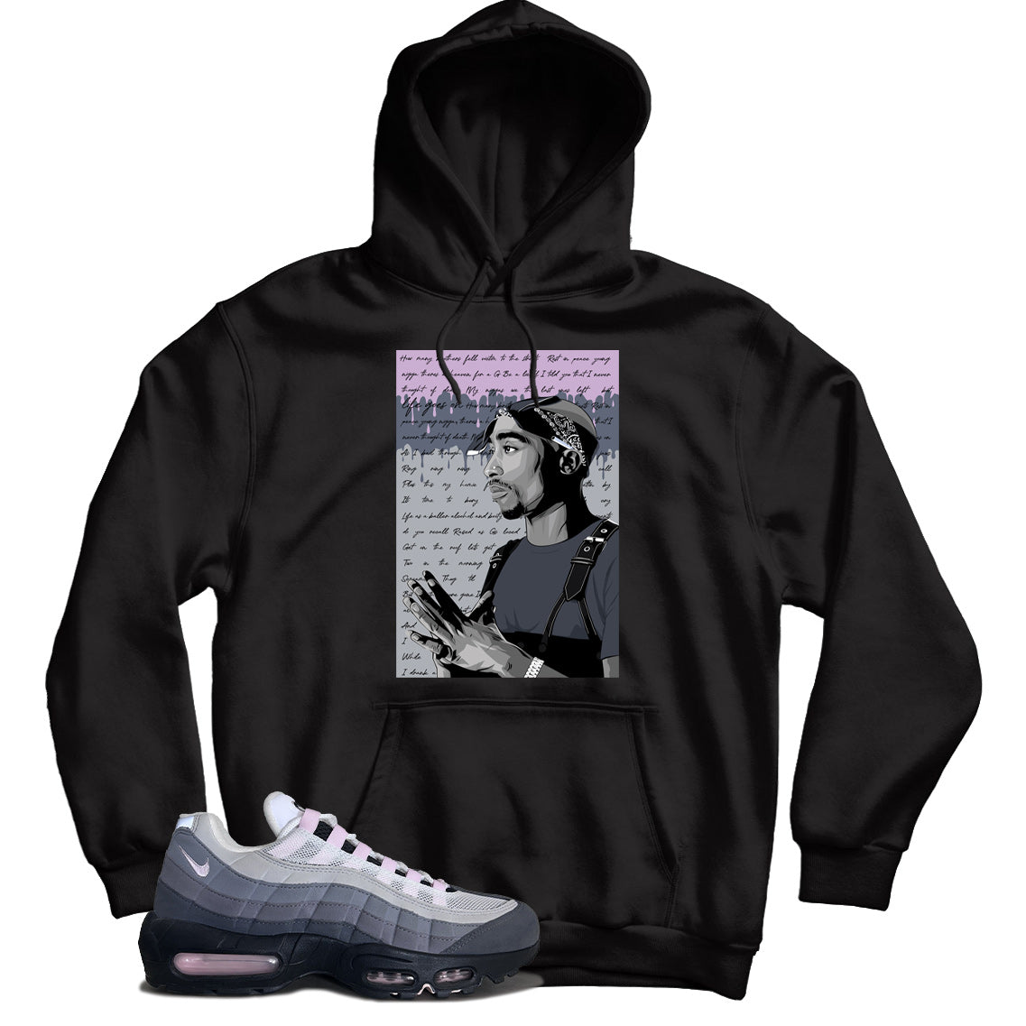 Air Max 95 Pink Foam Hoodie