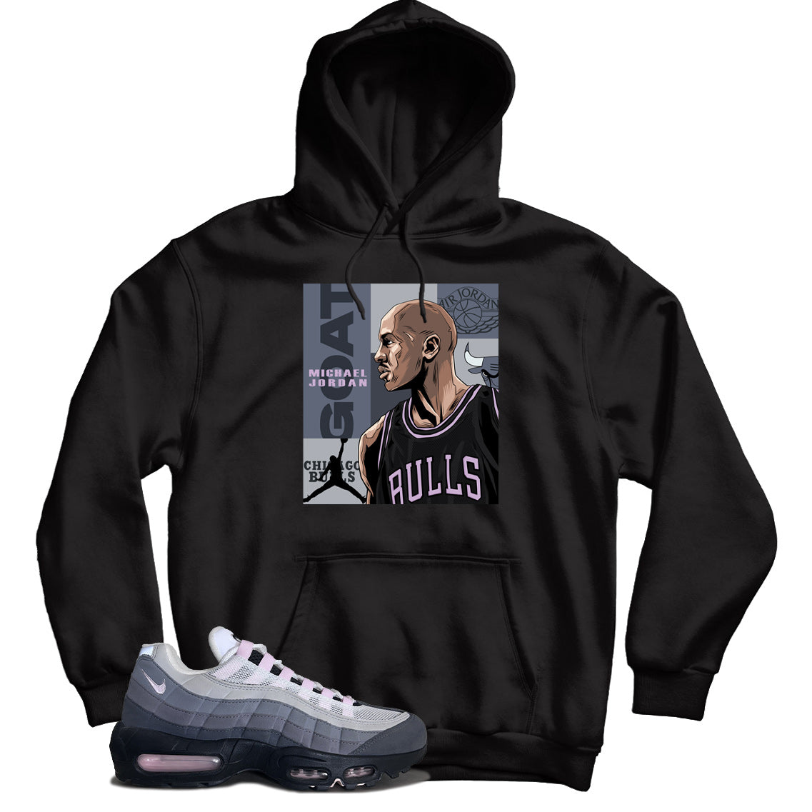 Air Max 95 Pink Foam Hoodie