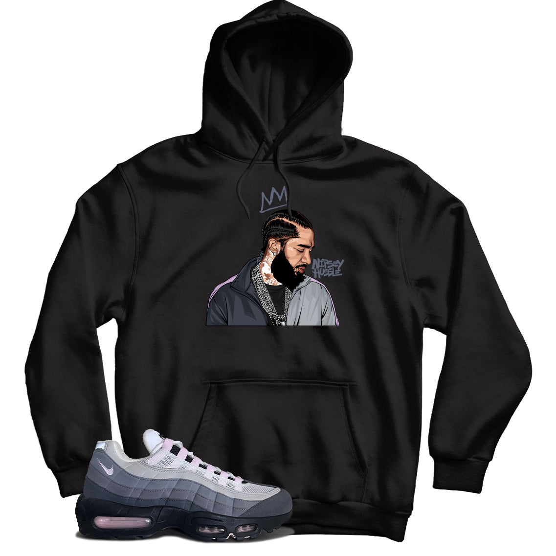 Air Max 95 Pink Foam Hoodie