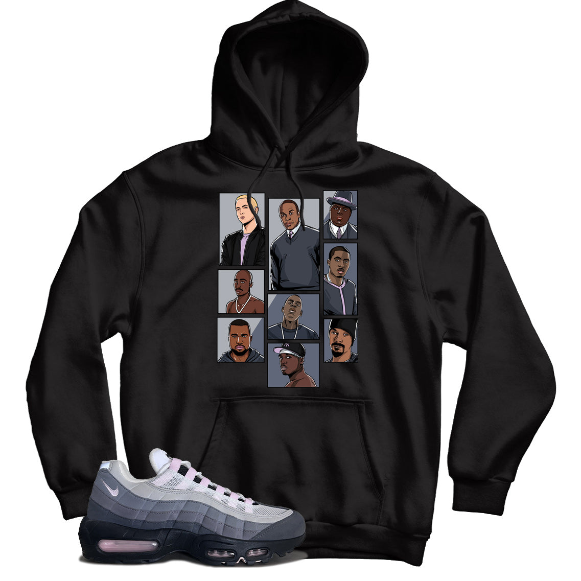Air Max 95 Pink Foam Hoodie