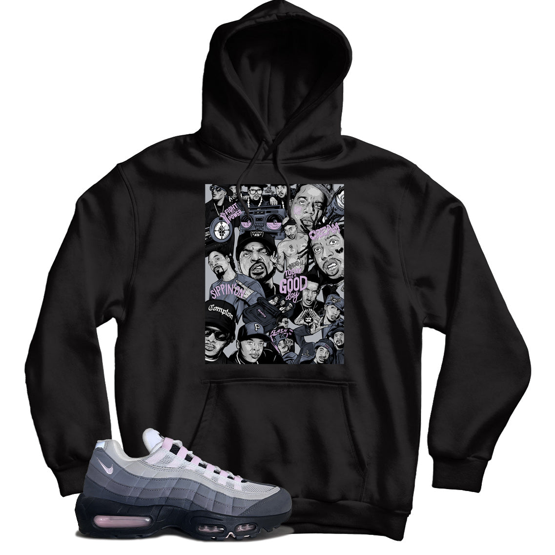 Air Max 95 Pink Foam Hoodie