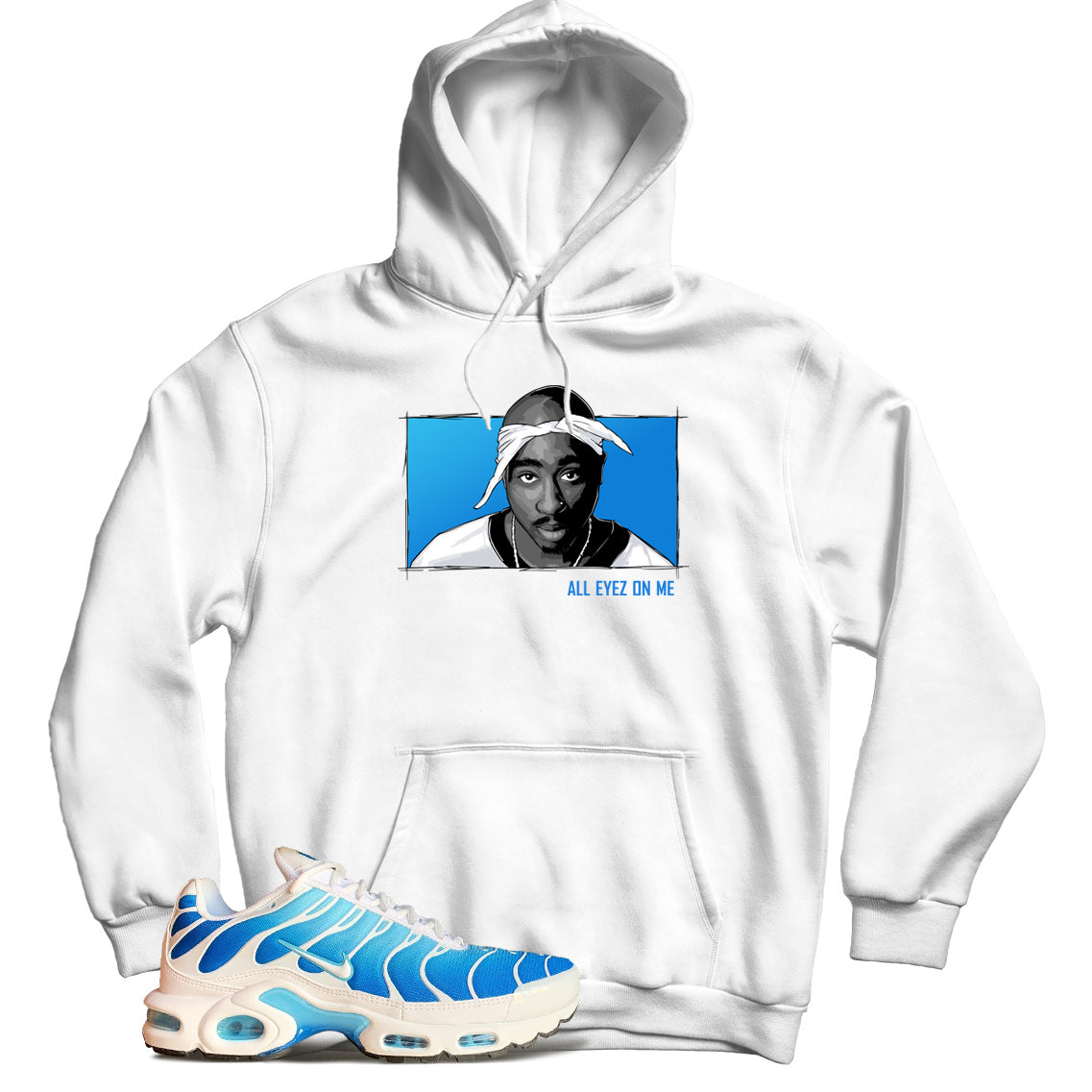 Hoodie Match Air Max Plus Battle Blue