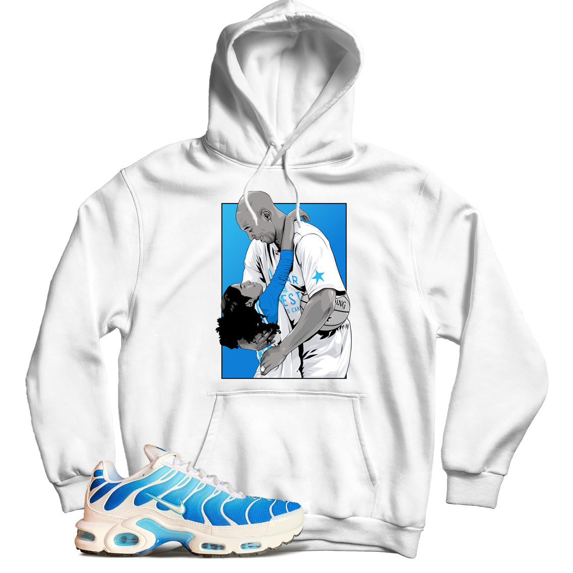 Air Max Plus Battle Blue hoodie