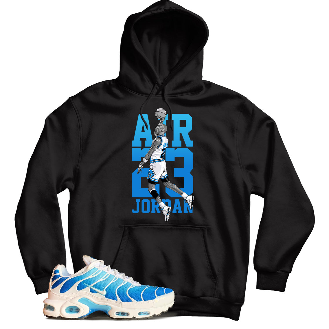 Air Max Plus Battle Blue hoodie