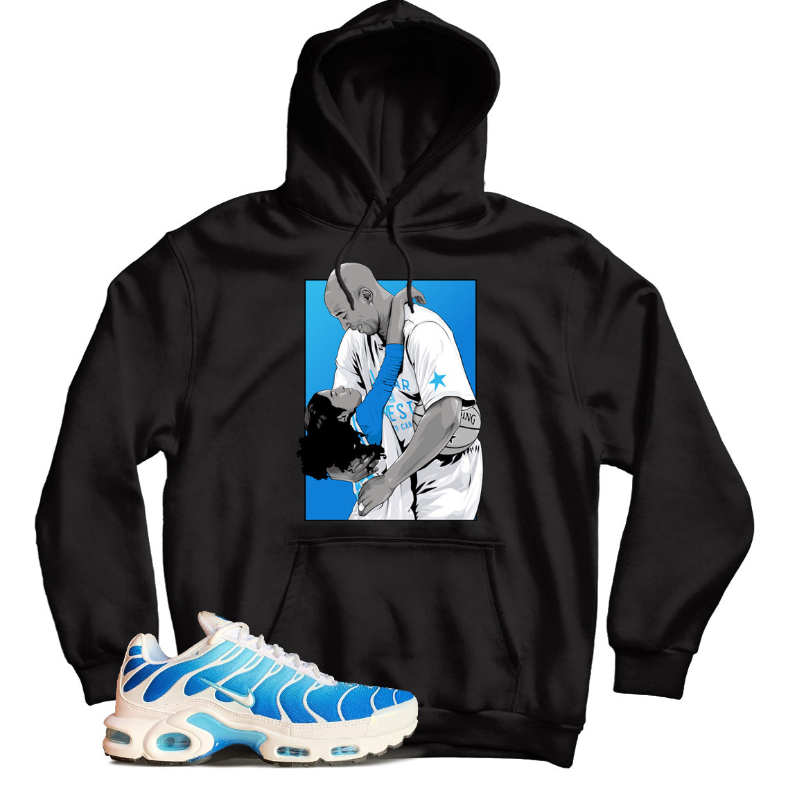 Air Max Plus Battle Blue hoodie