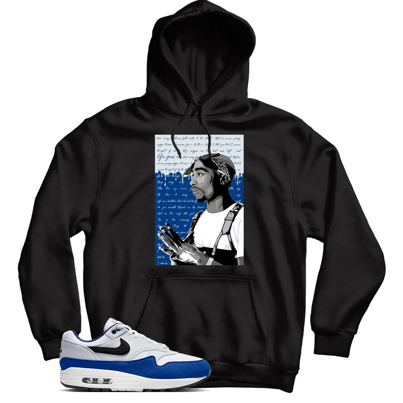 Air Max 1 Deep Royal Blue hoodie