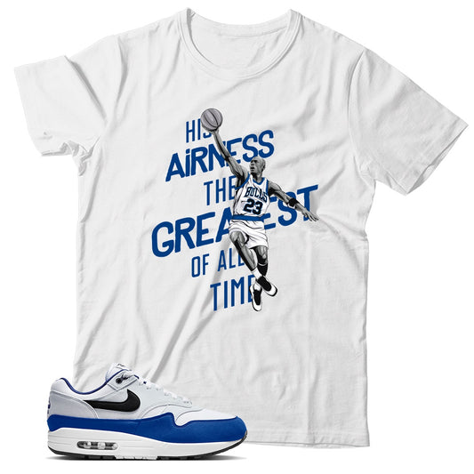 Air Max Deep Royal Blue shirt