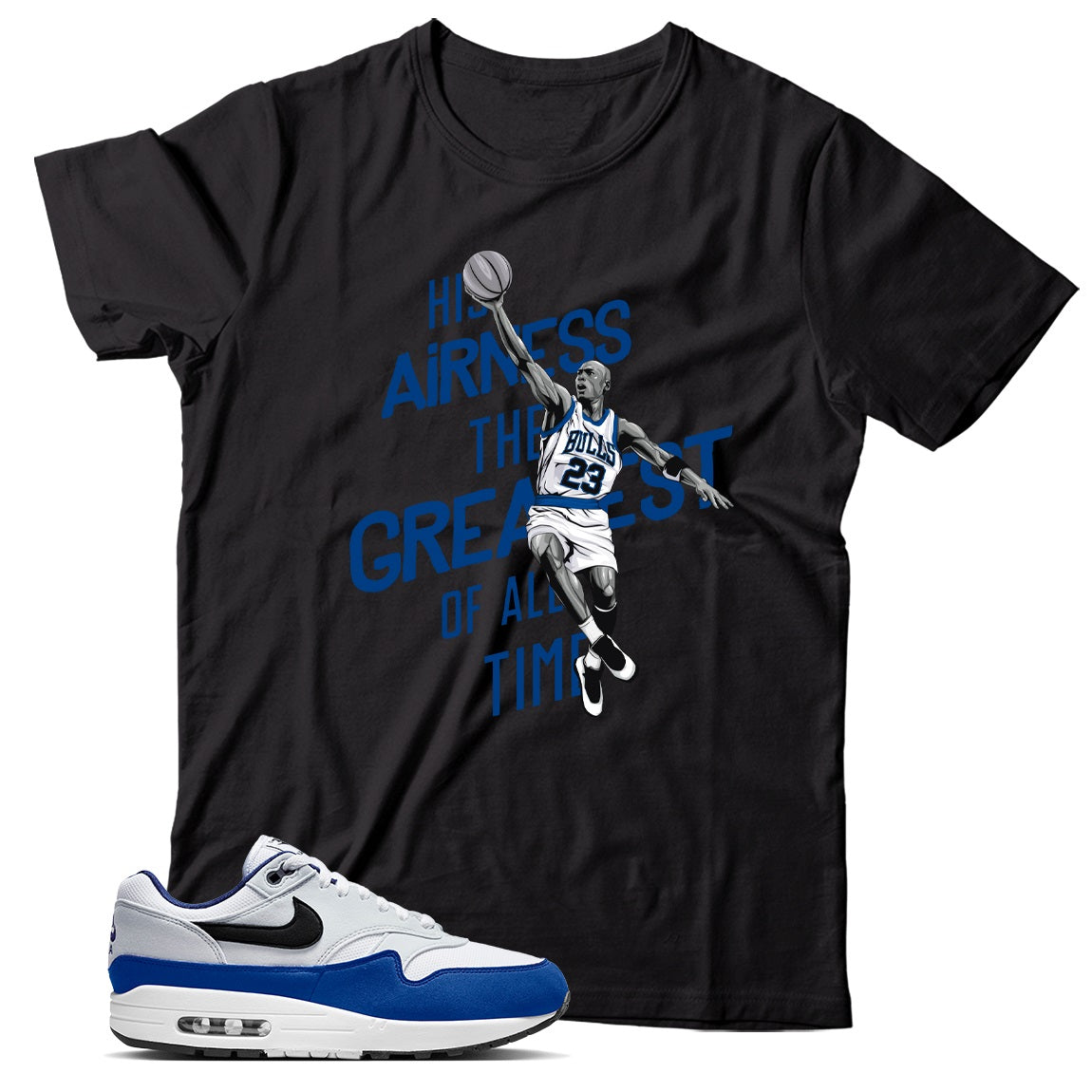 Air Max Deep Royal Blue shirt