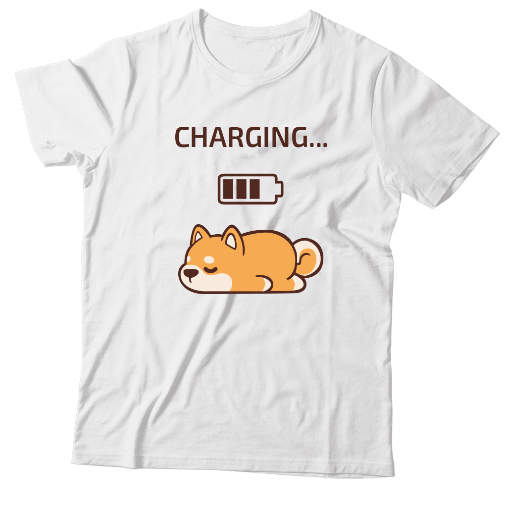 charging dog shirt