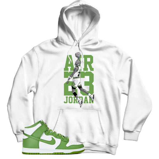 Dunk High Chlorophyll hoodie