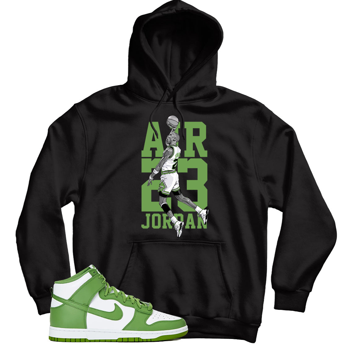 Dunk High Chlorophyll hoodie