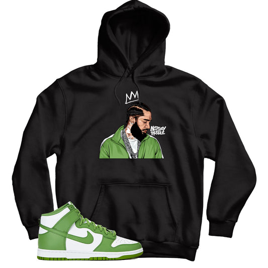 Dunk High Chlorophyll hoodie