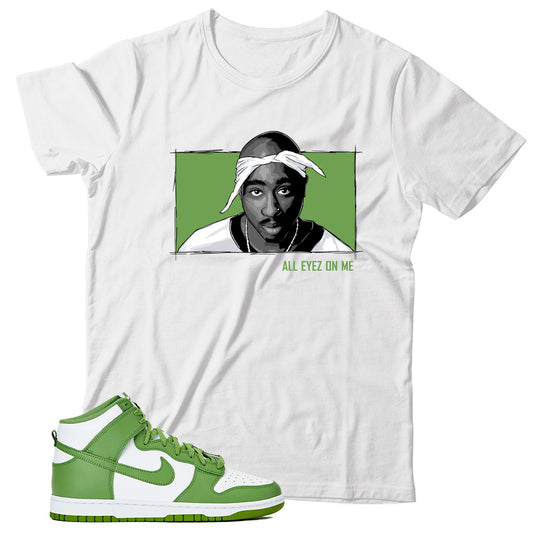 Dunk High Chlorophyll shirt