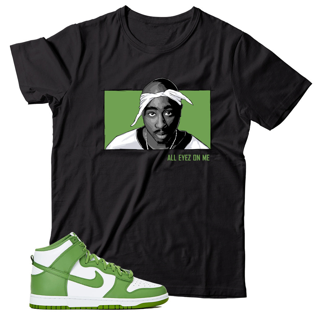 Dunk High Chlorophyll shirt