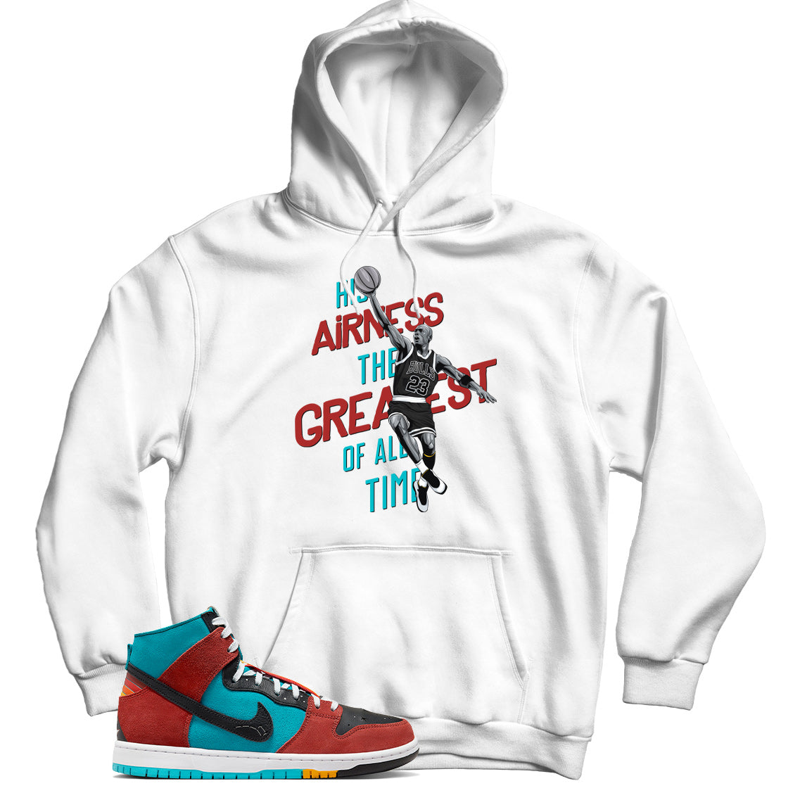 Dunk High Diorr Greenwood Navajo hoodie