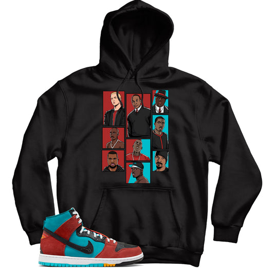 Dunk High Di'orr Greenwood Navajo Arts hoodie