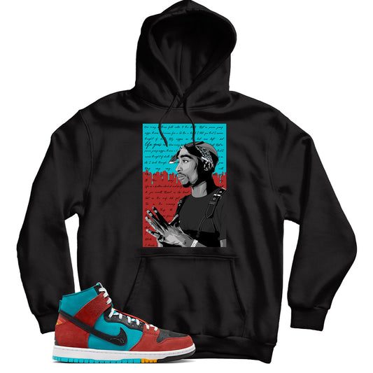 Dunk High Di'orr Greenwood Navajo Arts hoodie