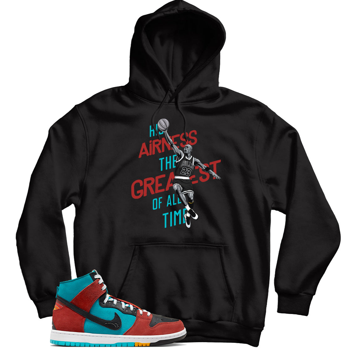 Dunk High Di'orr Greenwood Navajo hoodie