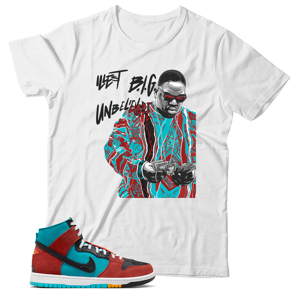 Dunk High Di'orr Greenwood shirt