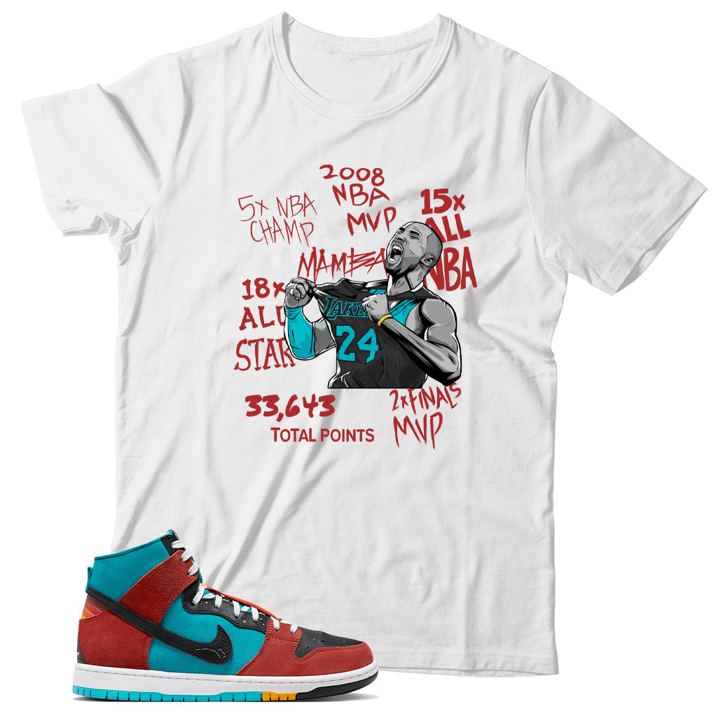 Dunk High Di'orr Greenwood Navajo Arts shirt